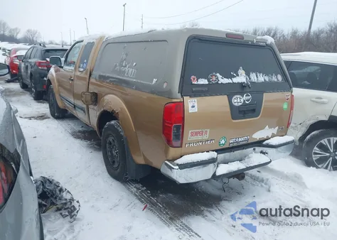2005 Nissan Frontier Xe z USA, uszkodzony, nr VIN 1N6BD06T65C428009